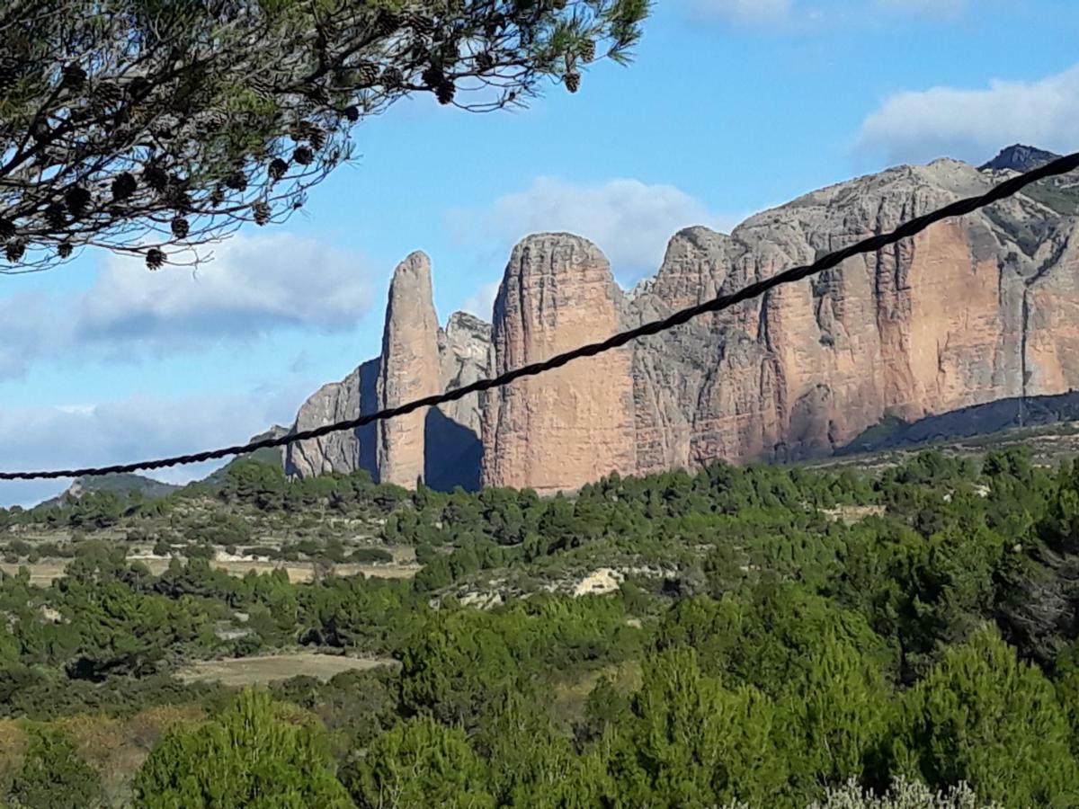 Ferienwohnung Despertar En Riglos Exterior foto